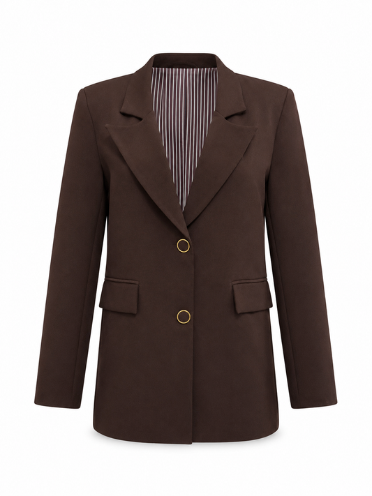 AVELINE BLAZER Brown