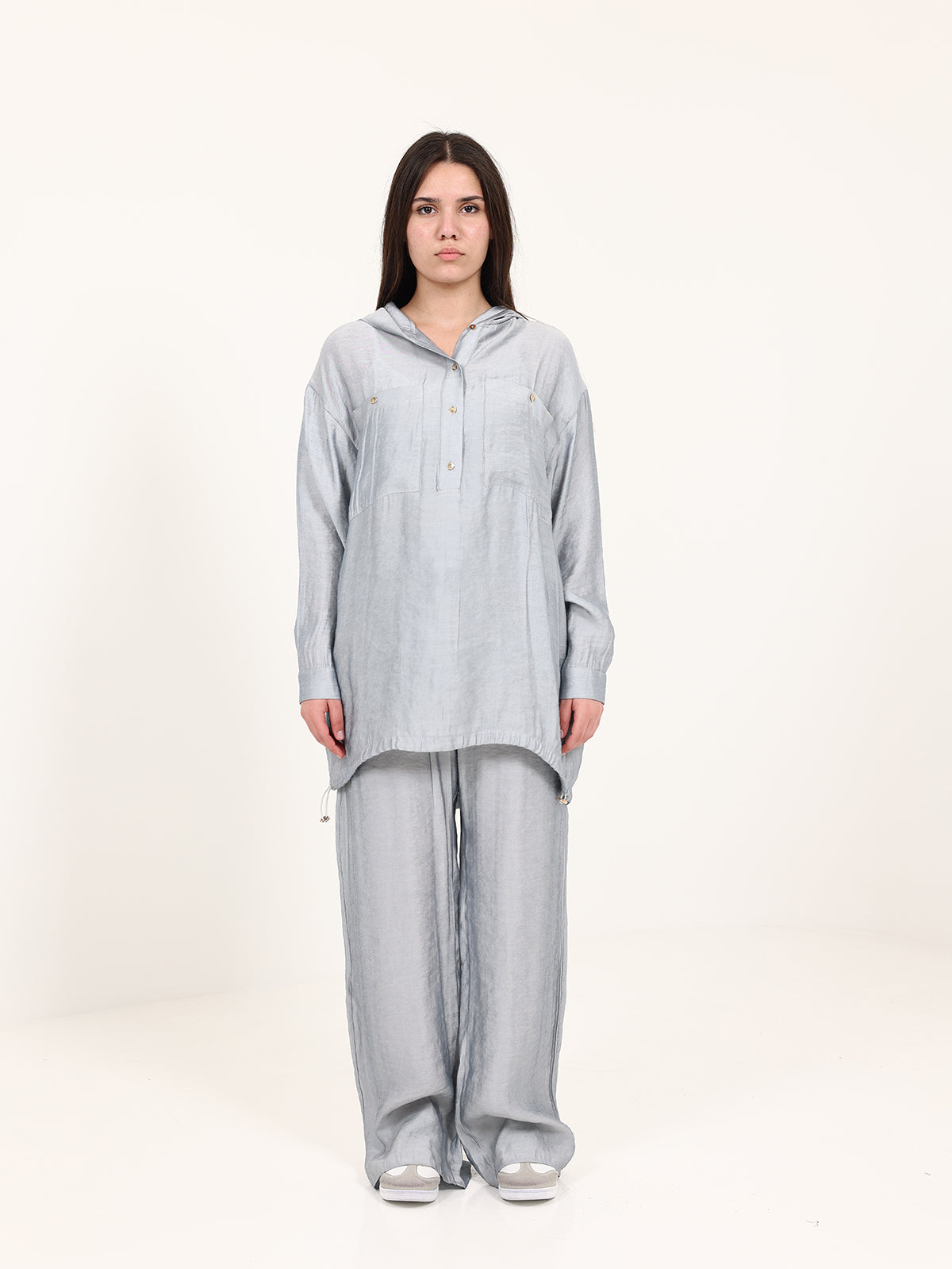 Light Gray Hooded Light Set