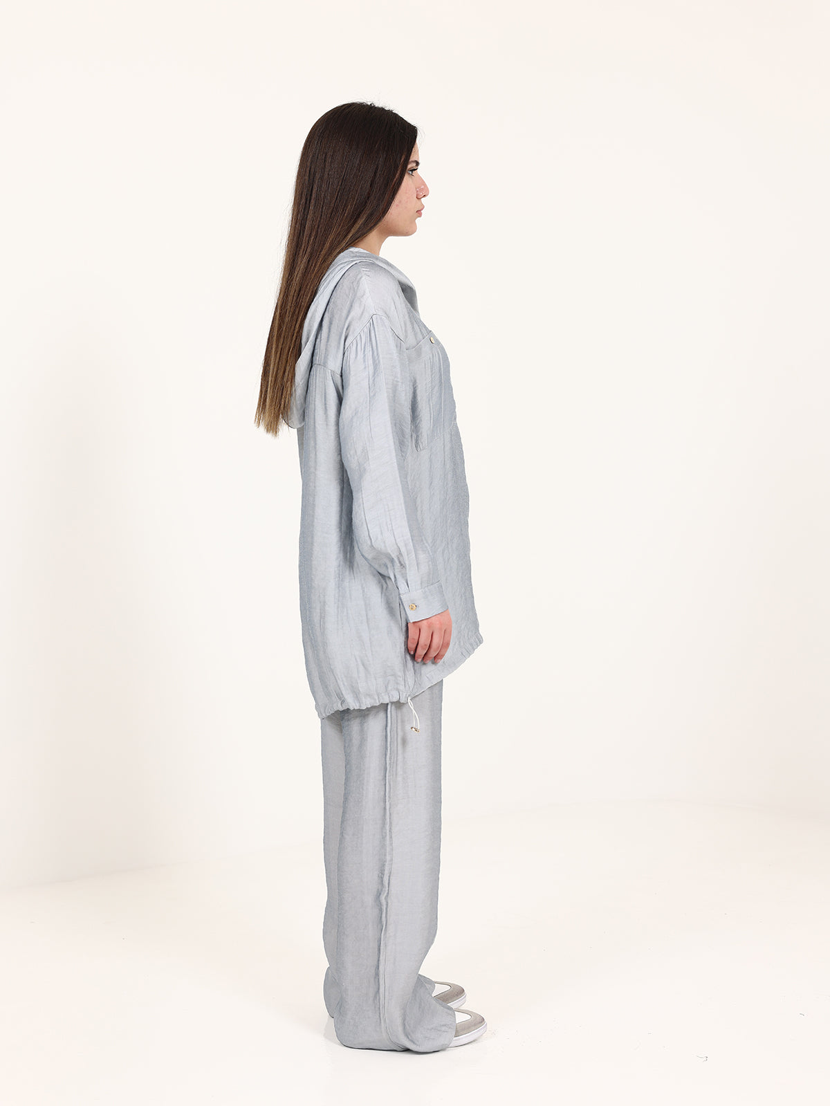 Light Gray Hooded Light Set