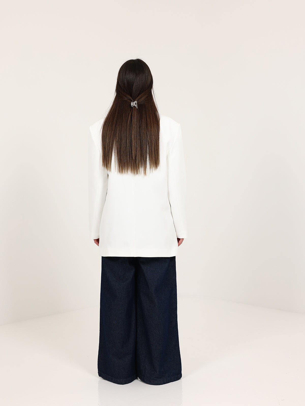 Off-White Left Pockets Oversized Blazer