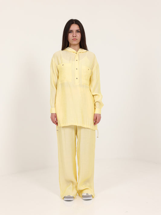 Pastel Yellow Hooded Light Set