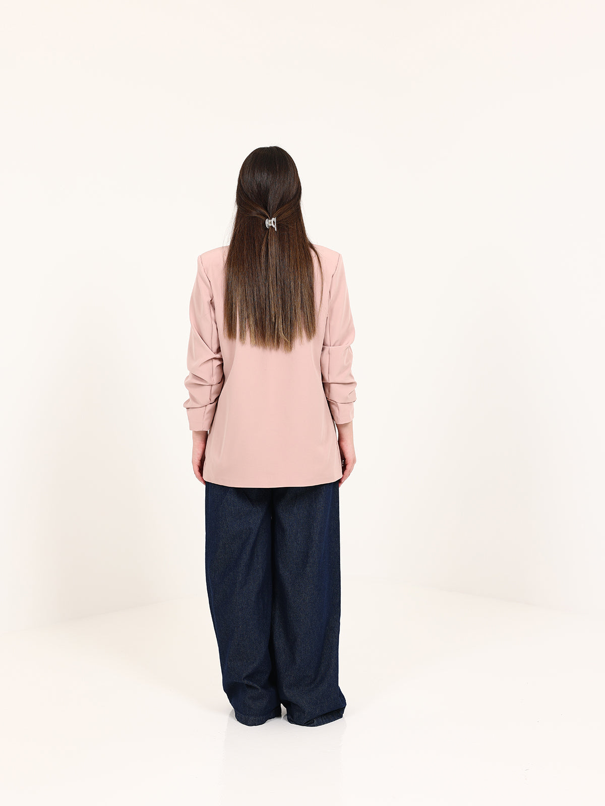 Pudra Rushed Sleeves Blazer