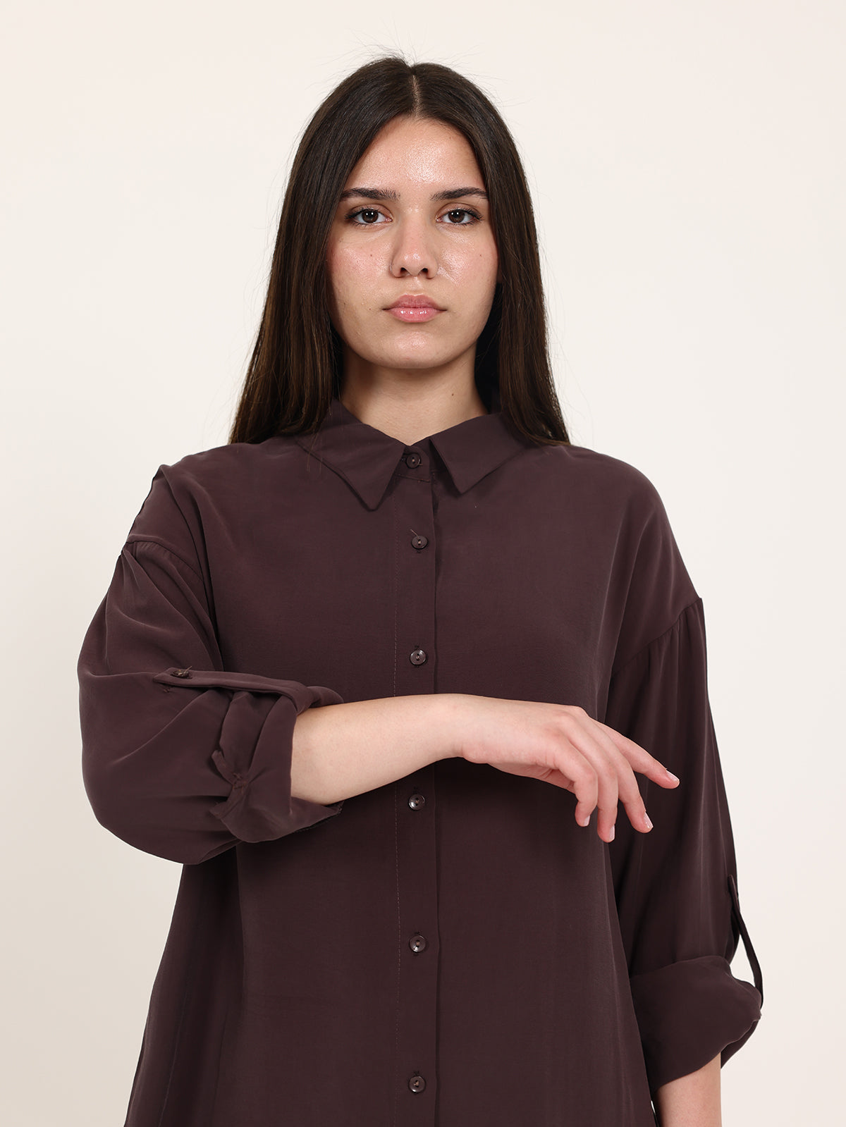 Violet High-Low Hem Modal Set