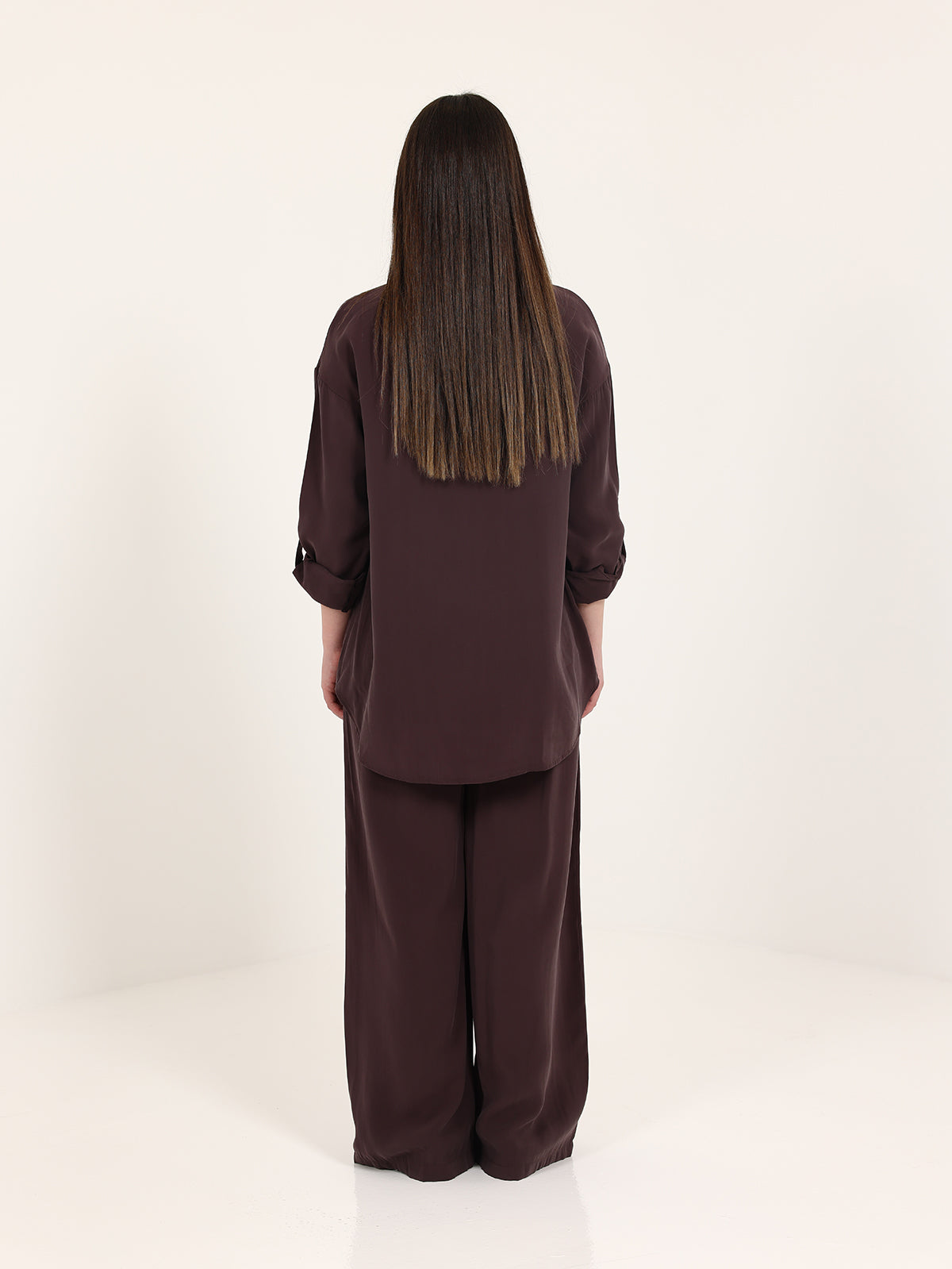 Violet High-Low Hem Modal Set
