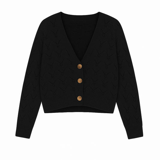 NELA CARDIGAN Black