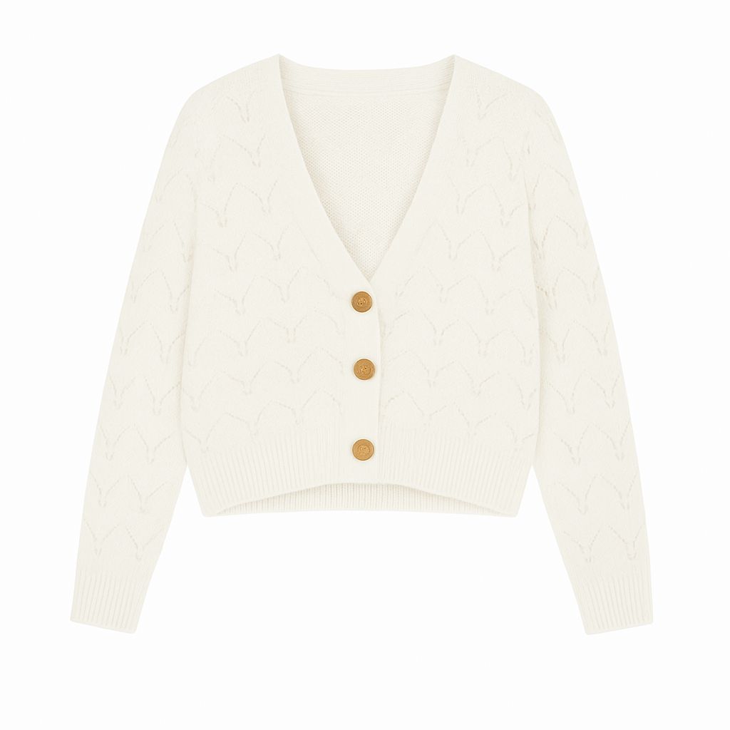 NELA CARDIGAN Off-White
