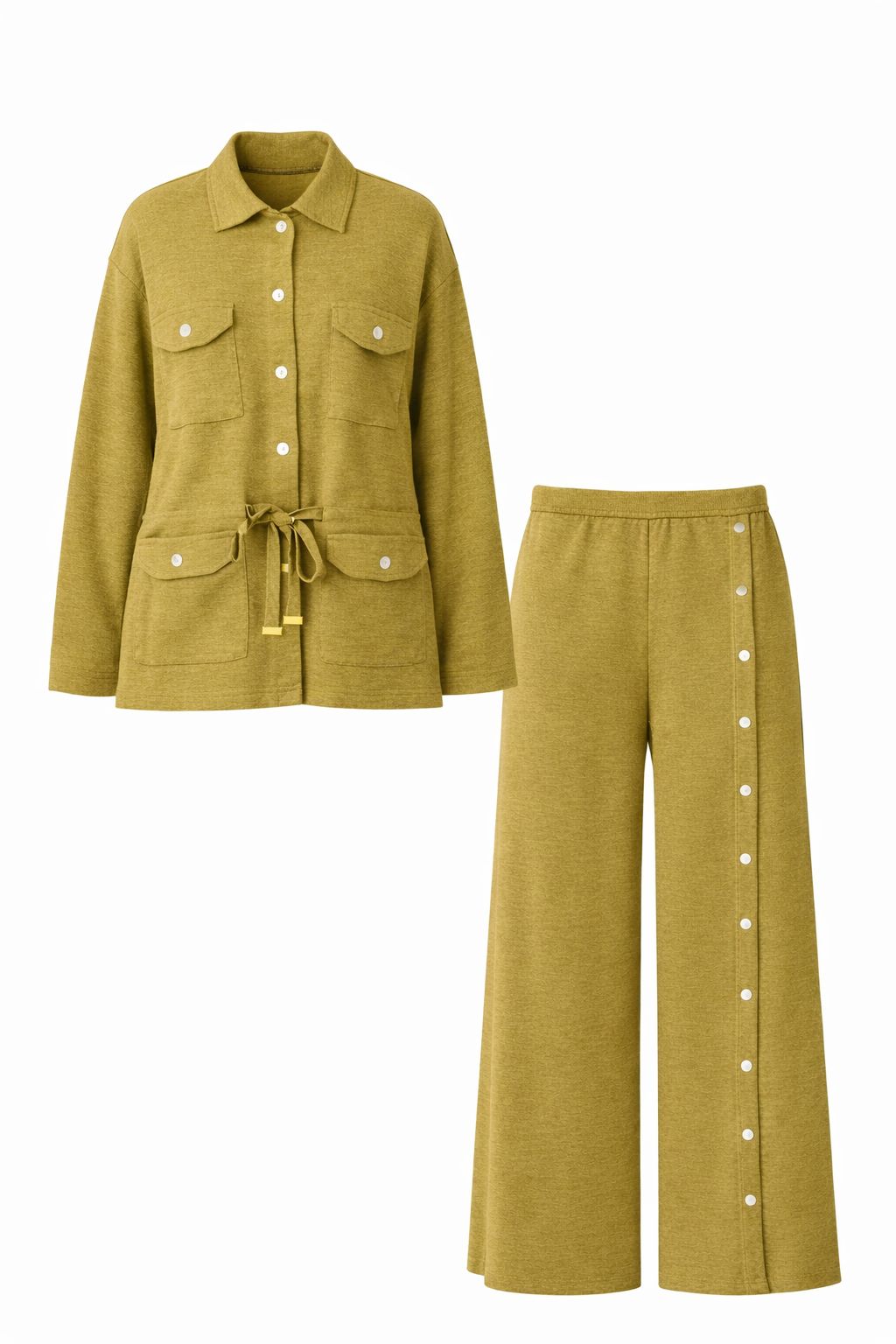 TOURIN SET Olive Mustard