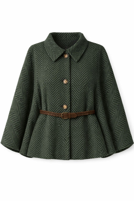 ELORA CAPE Green