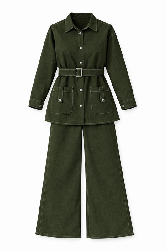 TWILLO SET Army Green