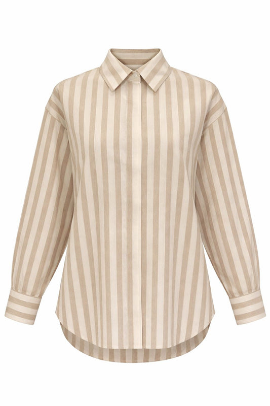 MELRA SHIRT Beige