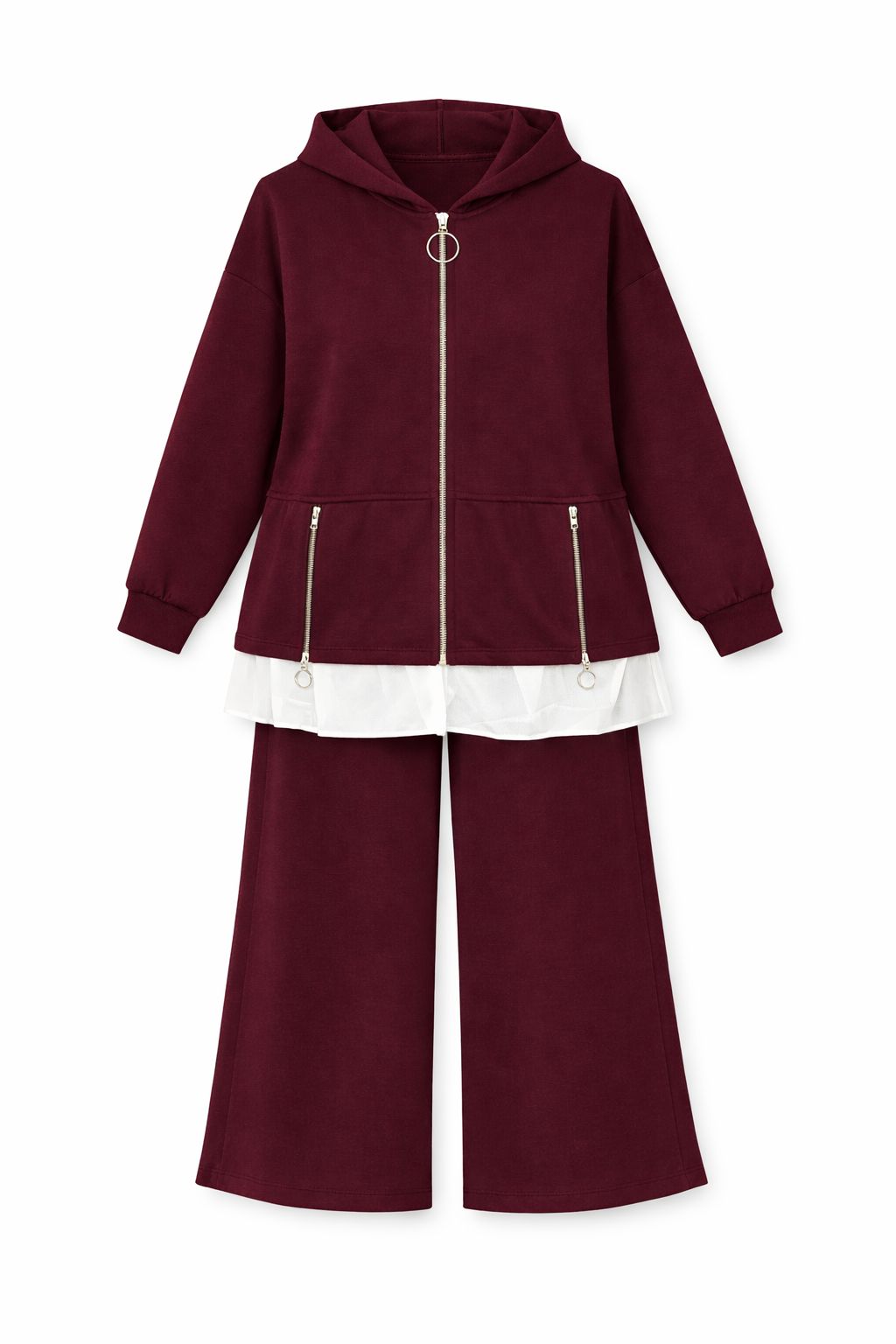 ELVA SET Burgandy